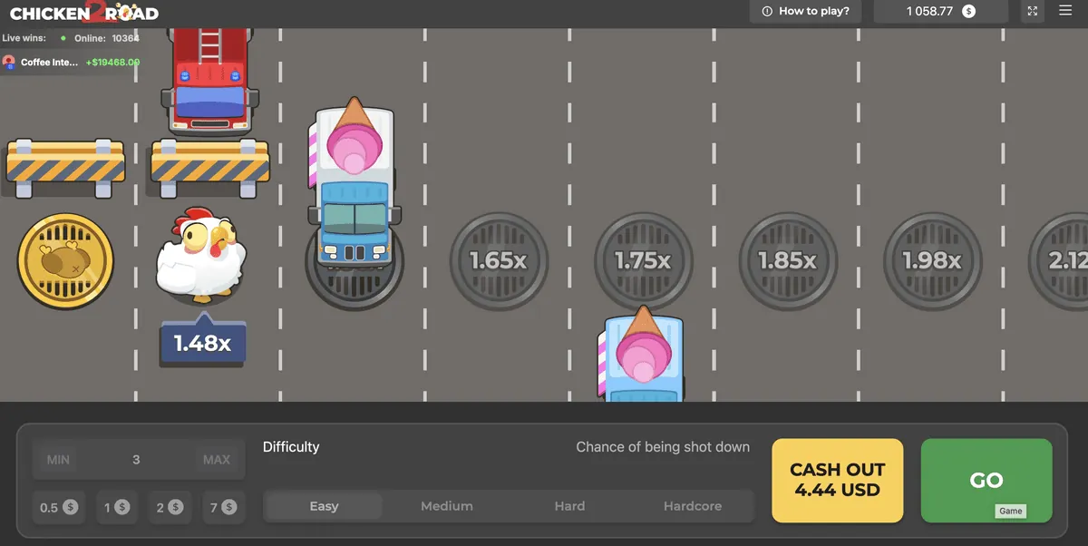Chicken Road screenshot 1